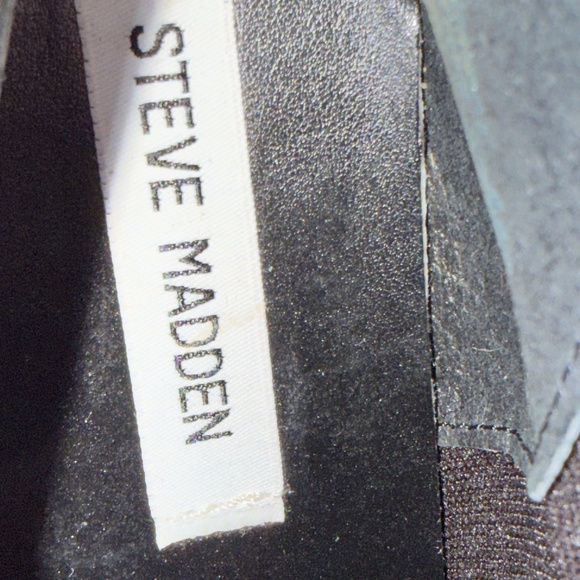 Steve Madden Combat Boots Black 8.5 - Picture 5 of 11